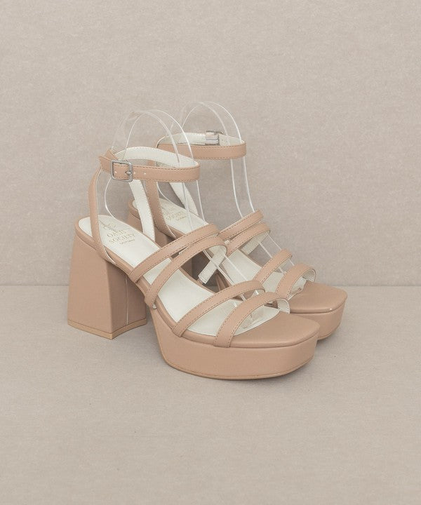 OASIS SOCIETY Talia - Strappy platform heel - Pikemla