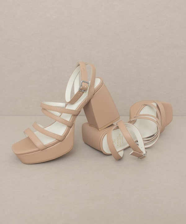 OASIS SOCIETY Talia - Strappy platform heel - Pikemla