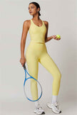 The Enigma Cross Back Vest Leggings 2-Piece Set