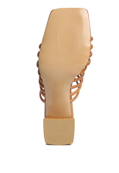 Fairleigh Strappy Slip On Sandals - Pikemla