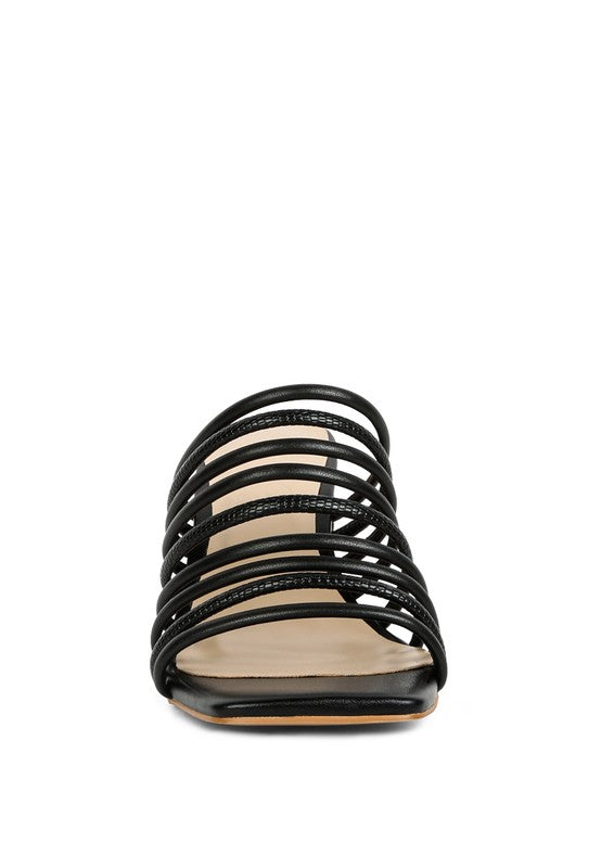 Fairleigh Strappy Slip On Sandals - Pikemla