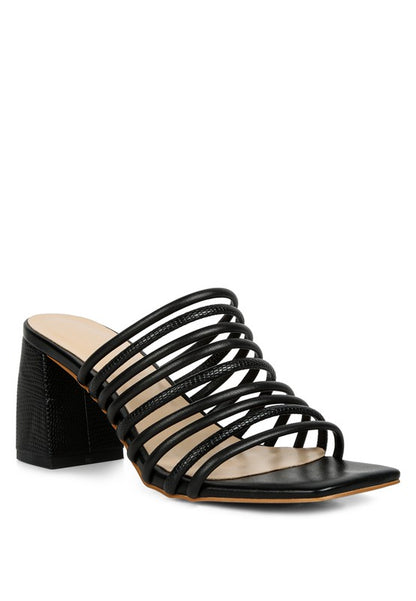 Fairleigh Strappy Slip On Sandals - Pikemla