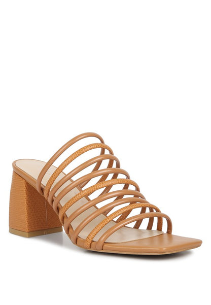 Fairleigh Strappy Slip On Sandals - Pikemla