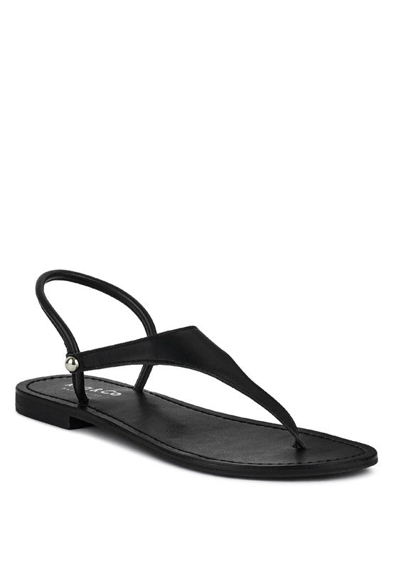 Madeline Flat Thong Sandals - Pikemla