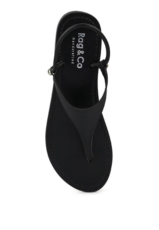 Madeline Flat Thong Sandals - Pikemla