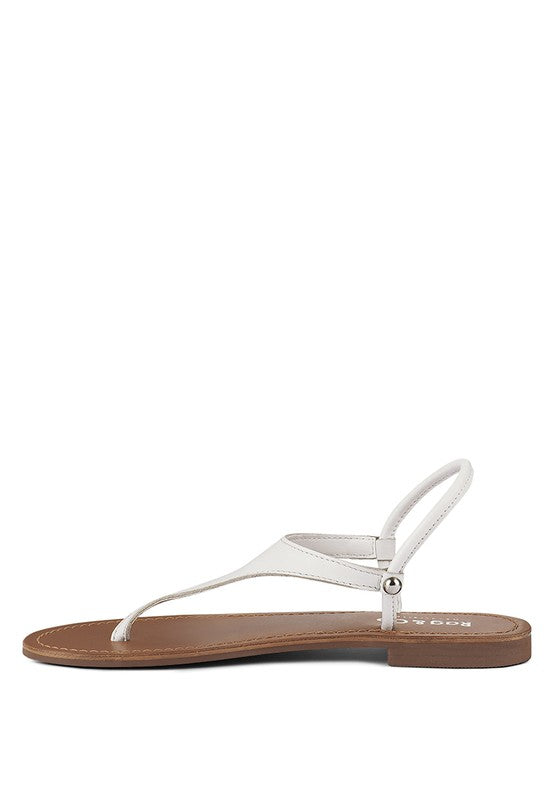 Madeline Flat Thong Sandals - Pikemla