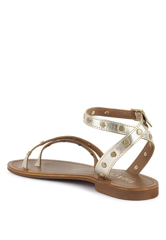 Angie Studded Sandals - Pikemla