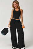 The Sprint Halter Tank Top Sweatpants 2-Piece Set