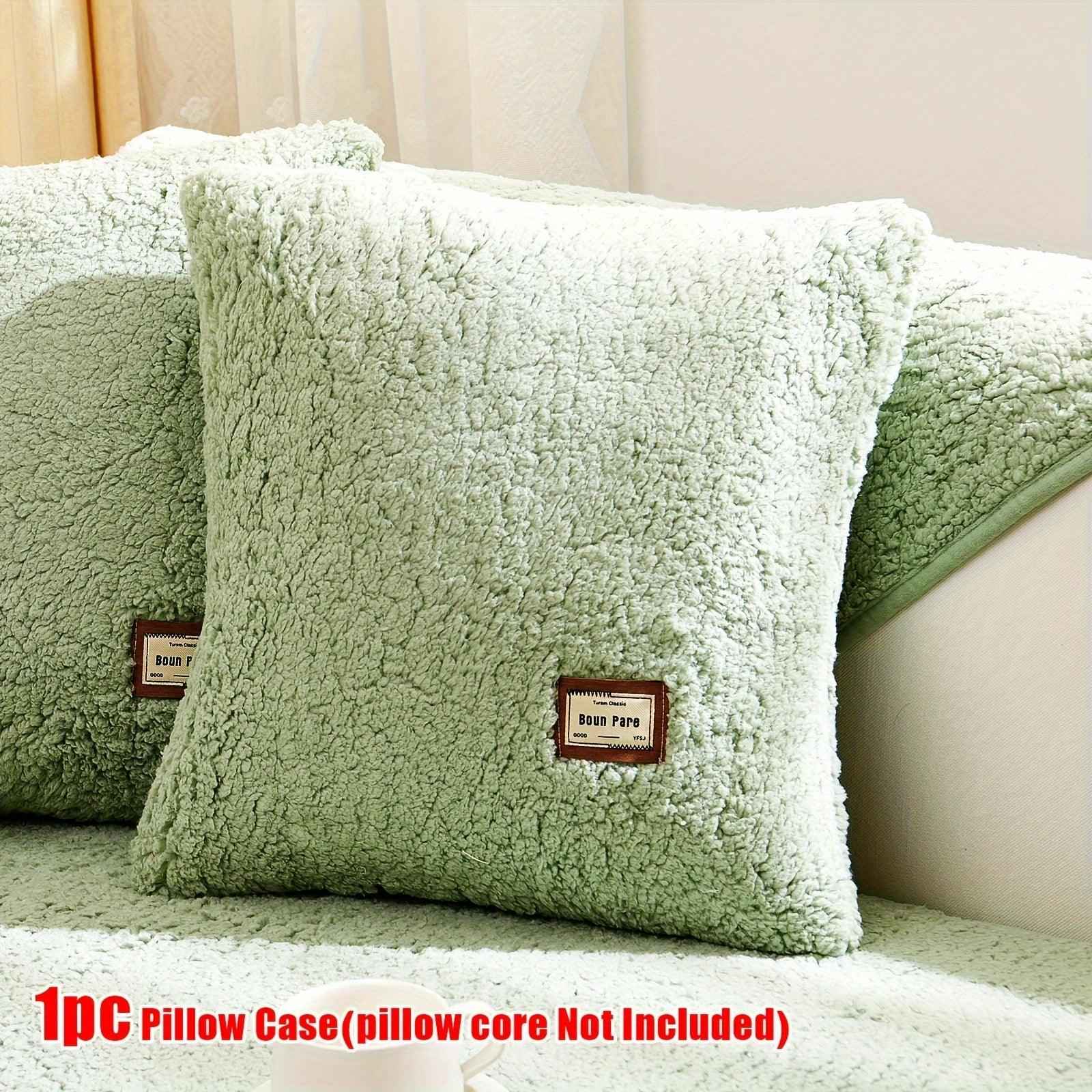 Durable 3 cushion couch cover | High-Quality Plush Sherpa Sofa Cover