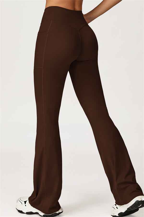 The Glacier Crop Tank Flared Leggings 2-Piece Set