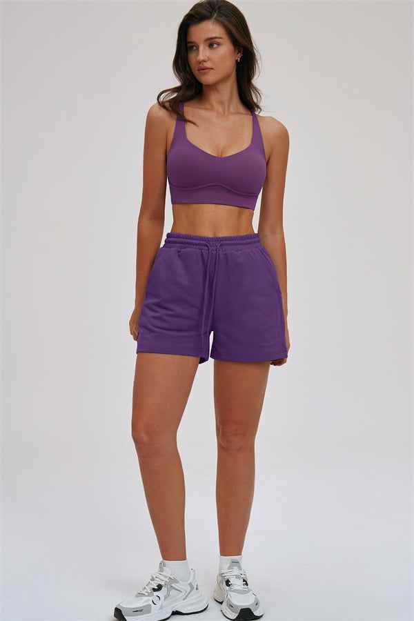 The Kinetic Cross Back Sports Bra