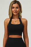 The Seraphine Halter Crop Top Shorts 2-Piece Set