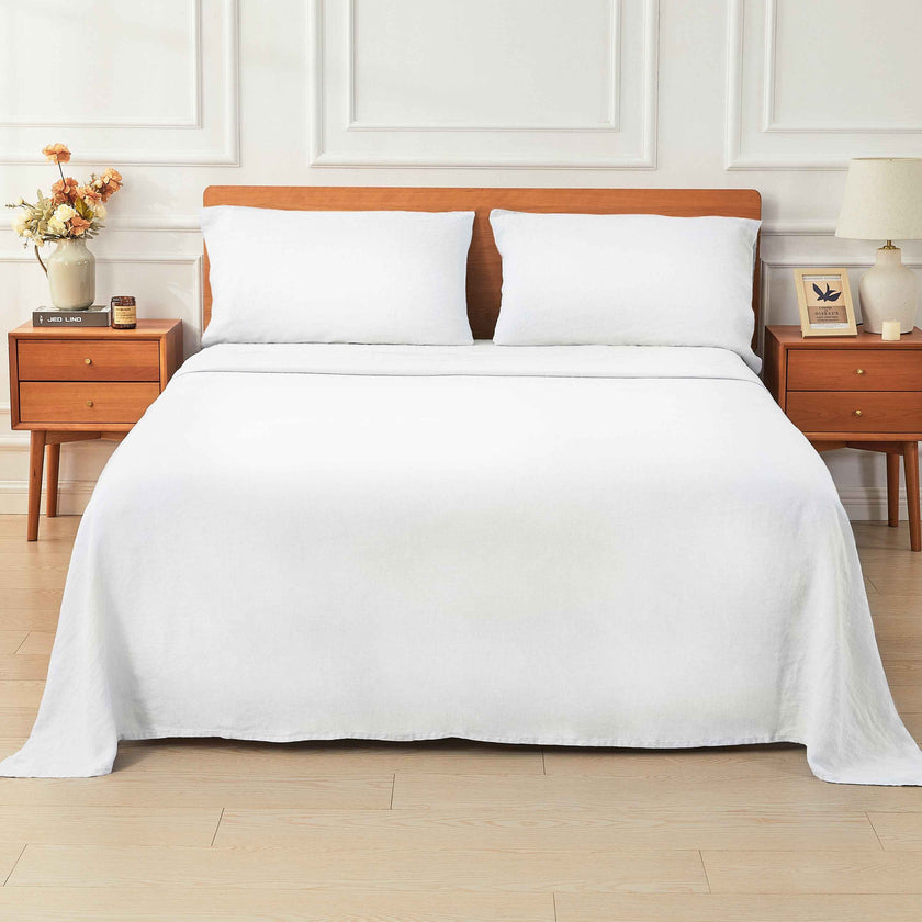 100% Linen Sheet Set