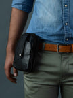 Jet-Set Organizer: Leather Phone Pouch