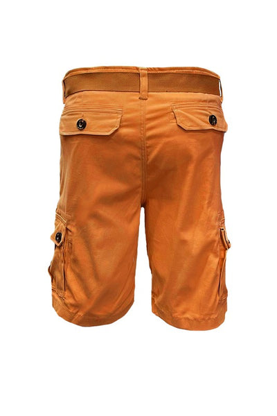 Men’s Belted Cargo Shorts - Pikemla