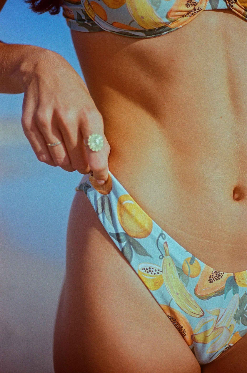 PRE-ORDER! Lily Bikini Bottoms - Papaya