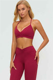 The Lushness Y-Back Sports Bra Leggings 2-Piece Set