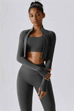 The Eloise Jacket Sports Bra Leggings 3-Piece Set