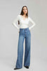 Angeles High Rise Baggy Jeans HJ103