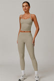 The Isabella Crop Top Leggings 2-Piece Set