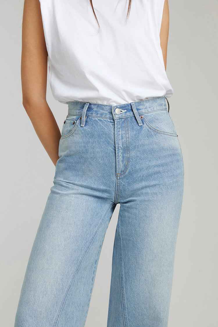 Angeles High Rise Baggy Jeans HJ103