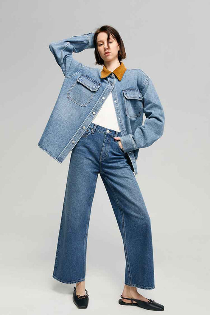California Sunset Denim Shirt HJ902