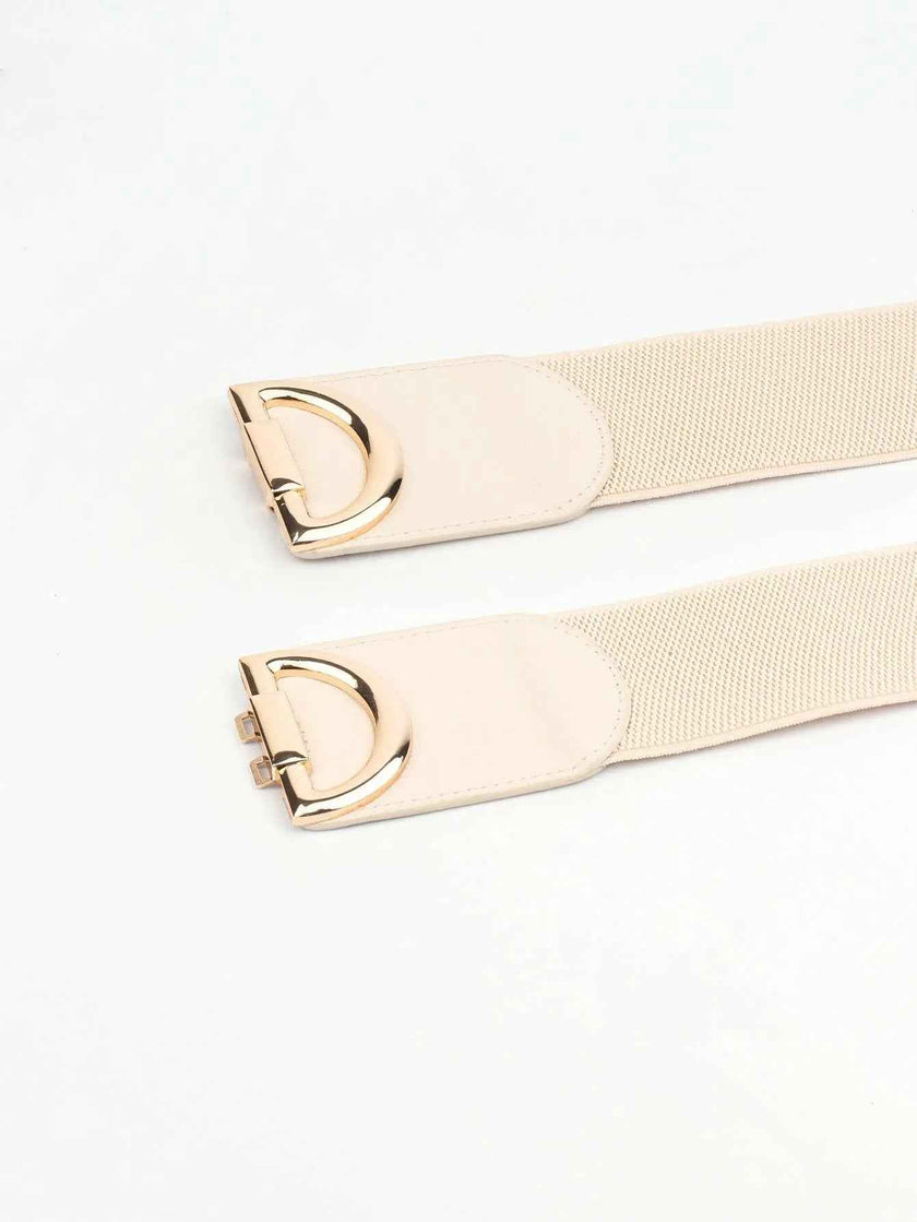D Buckle Elastic Belt