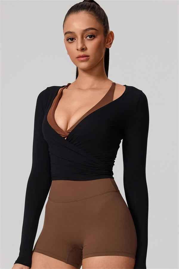The Lively Long Sleeve Crop Top