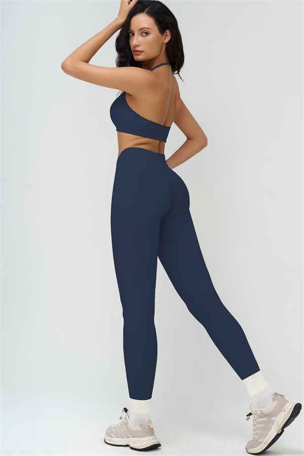 The Stride Halter Sports Bra