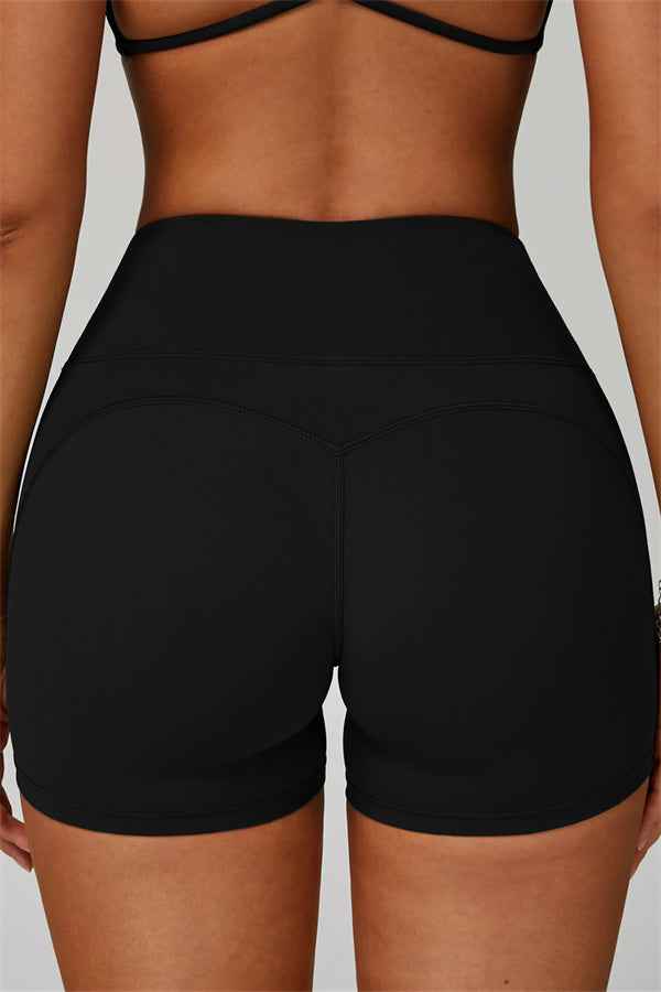 The Bold Cross Back Sports Bra Shorts 2-Piece Set