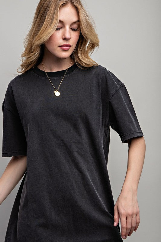 Loose Fit T-Shirt Dress - Pikemla