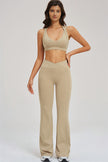 The Sizzle Sports Bra Flared Leggings 2-Piece Set