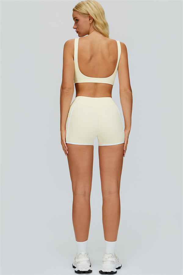 The Whisper Sports Bra Shorts 2-Piece Set
