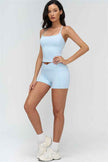 The BoldFit Crop Top Shorts 2-Piece Set