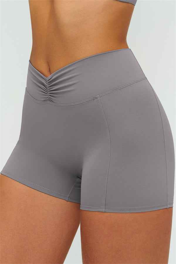 The Lushness V-Back Sports Bra Shorts 2-Piece Set
