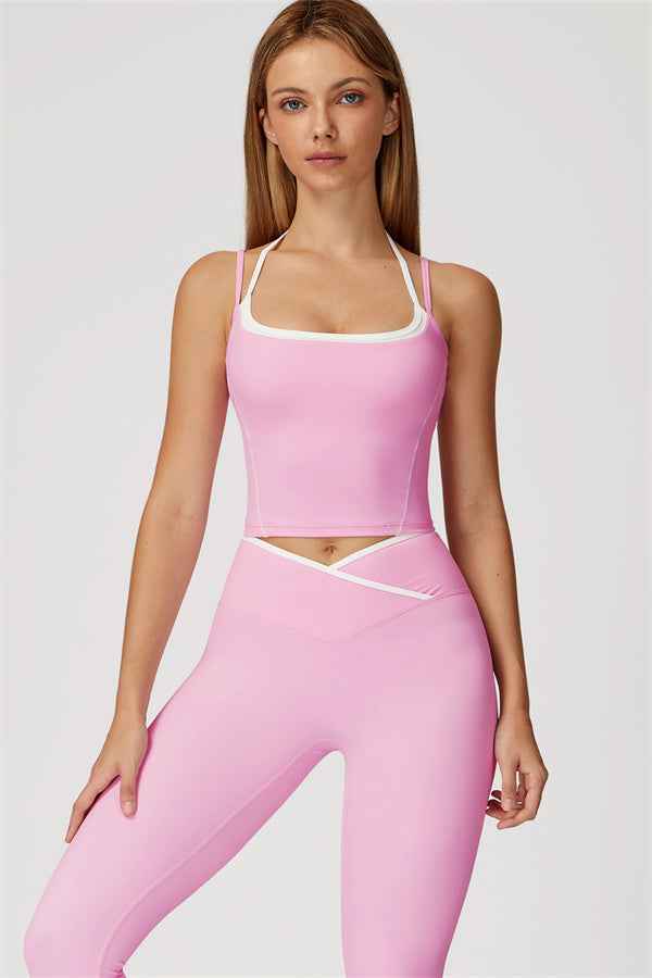 The Radiant Crop Top Leggings 2-Piece Set