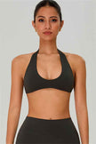The Solid Sports Bra Leggings 2-Piece Set