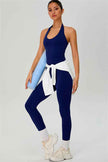 The Solid Halter Tank Top