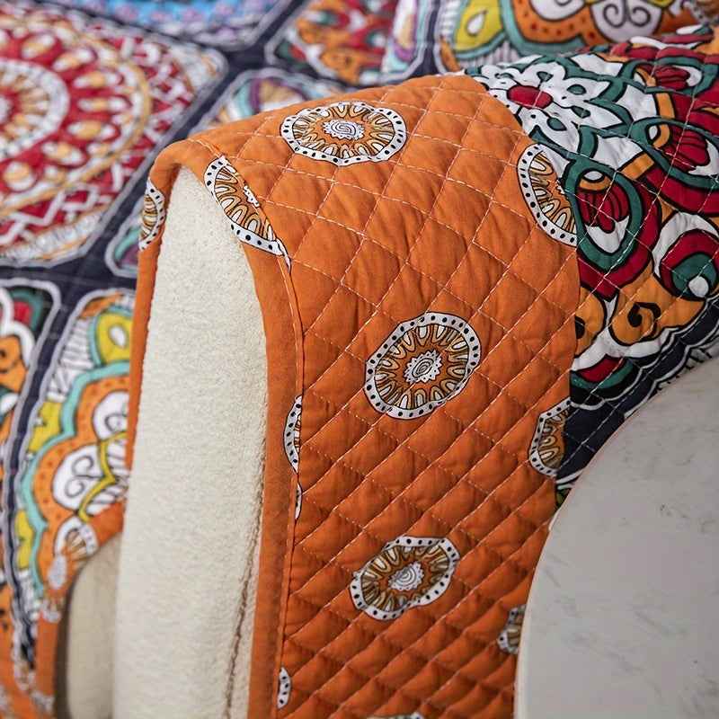 Boho Sofa Cover – Stylish, Durable Furniture Protector for Home