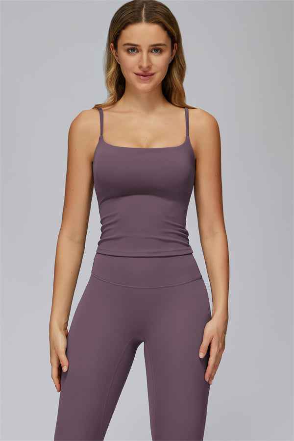 The FlexCore Crop Tank Capri Leggings 2-Piece Set