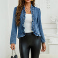 Ruffled Buckle-free Spring And Summer Thin Top