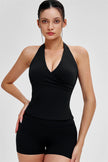The Stride Crop Top Isabella Shorts 2-Piece Set