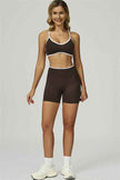 The Prime Line Sports Bra Shorts 2-Piece Set