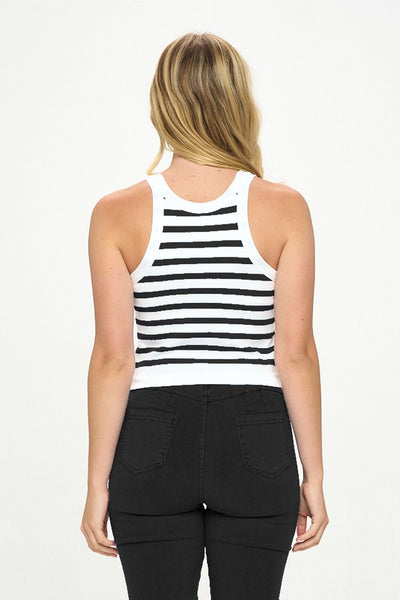 Seamless Basic Tank Top Ribbed - Pikemla