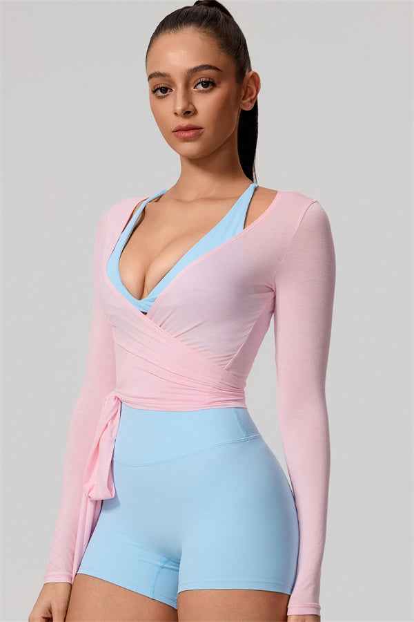 The Lively Long Sleeve Crop Top