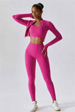 The Eloise Jacket Sports Bra Leggings 3-Piece Set