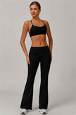 The Juno Star Sports Bra Flared Leggings 2-Piece Set