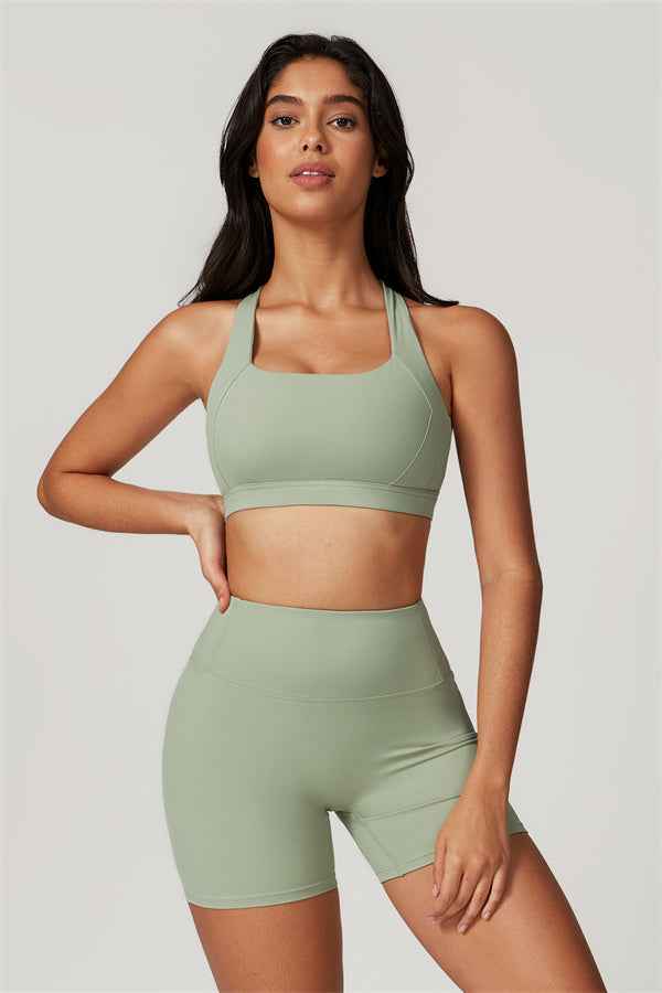 The Eloise Sports Bra Shorts 2-Piece Set