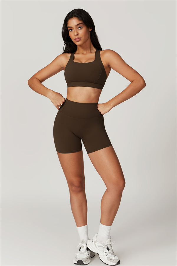 The Eloise Sports Bra Shorts 2-Piece Set
