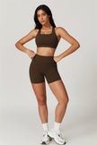 The Eloise Sports Bra Shorts 2-Piece Set
